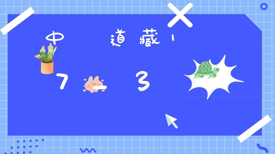 中華道藏17_3