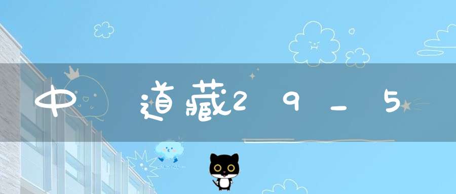 中華道藏29_5