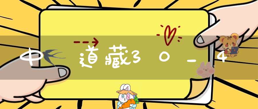 中華道藏30_4