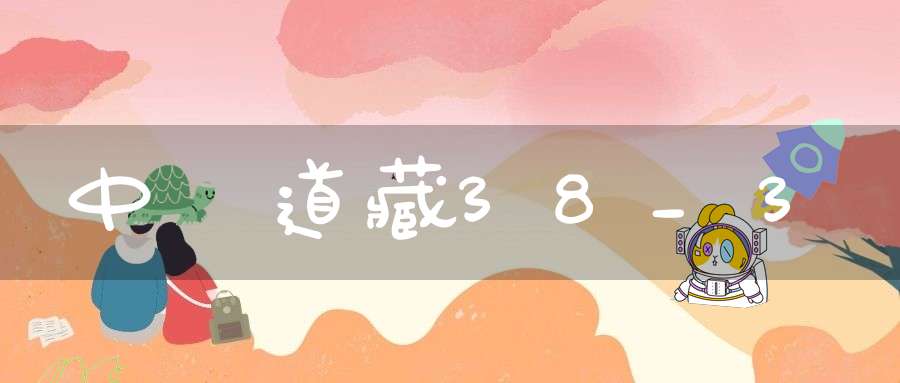 中華道藏38_3