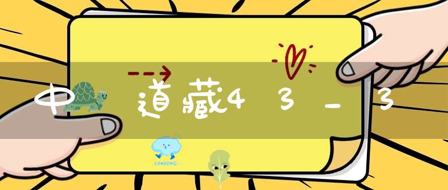 中華道藏43_3