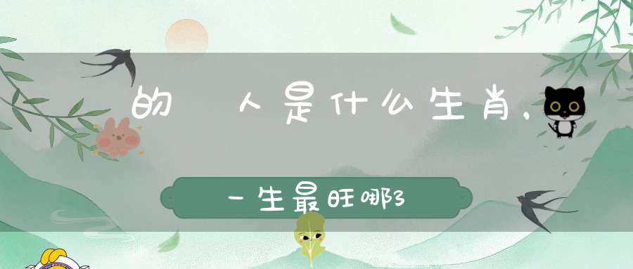 屬豬的貴人是什么生肖，屬豬一生最旺哪3個(gè)人