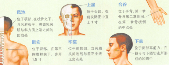 鼻竇炎艾灸