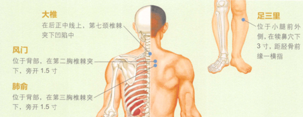 預防感冒艾灸