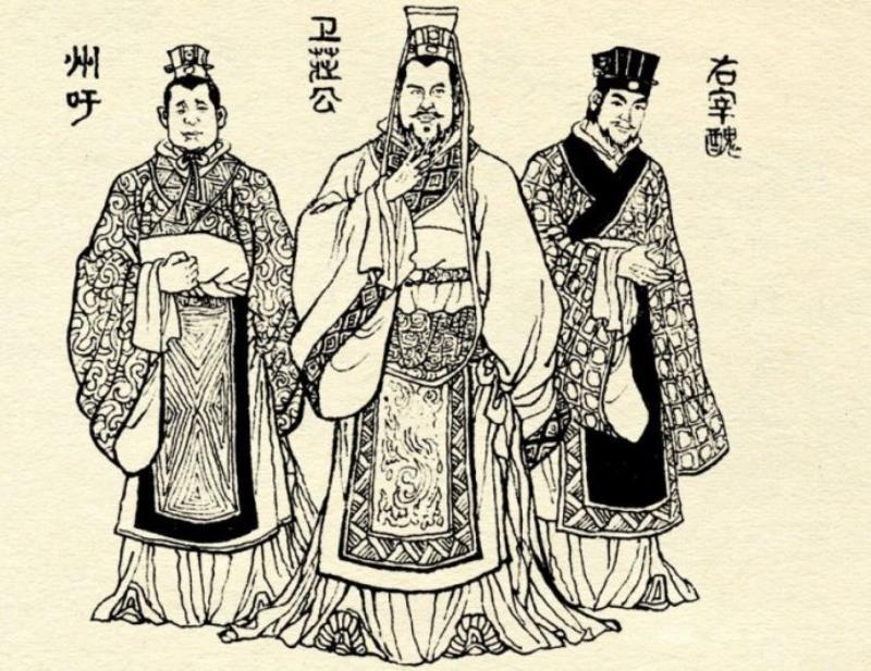 衛(wèi)宣公病逝