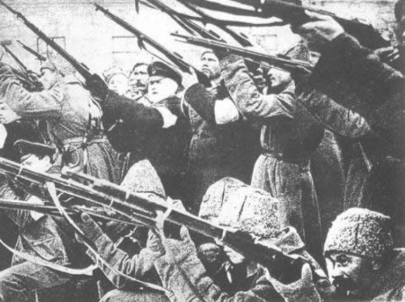 俄國十月革命爆發(fā)