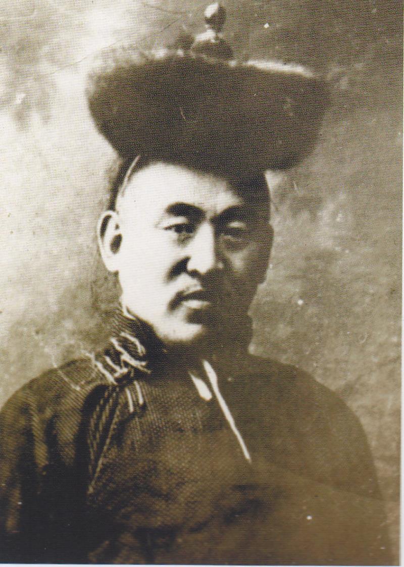 杭達(dá)親王到俄國(guó)答謝俄承認(rèn)外蒙古自治