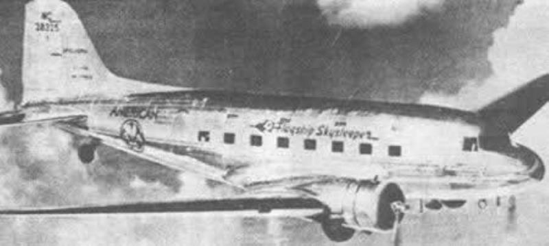 載客21人的DC-3型飛機(jī)試航