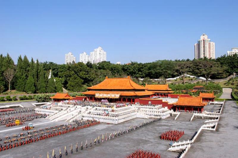 微縮景區(qū)錦繡中華在深圳開幕