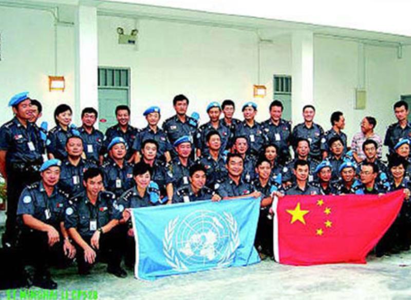 中國(guó)政府首次派出民事警察執(zhí)行聯(lián)合國(guó)維和任務(wù)