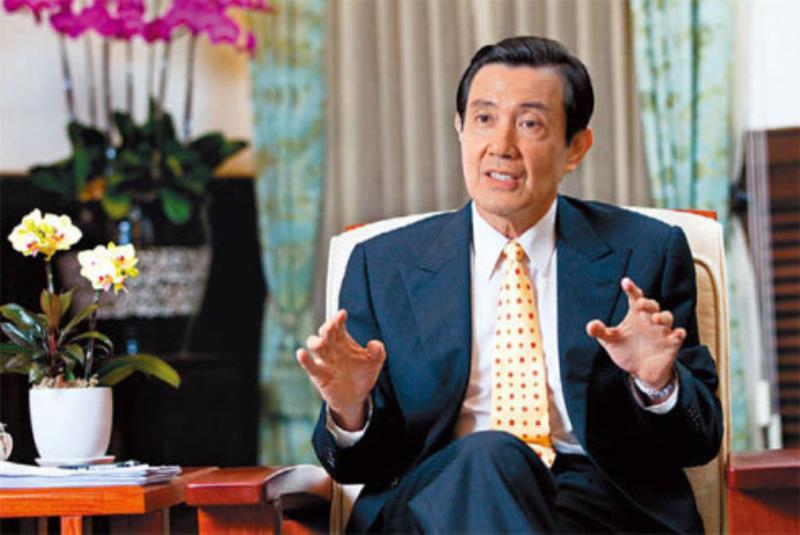 馬英九勝利連任臺灣地區(qū)領(lǐng)導(dǎo)人