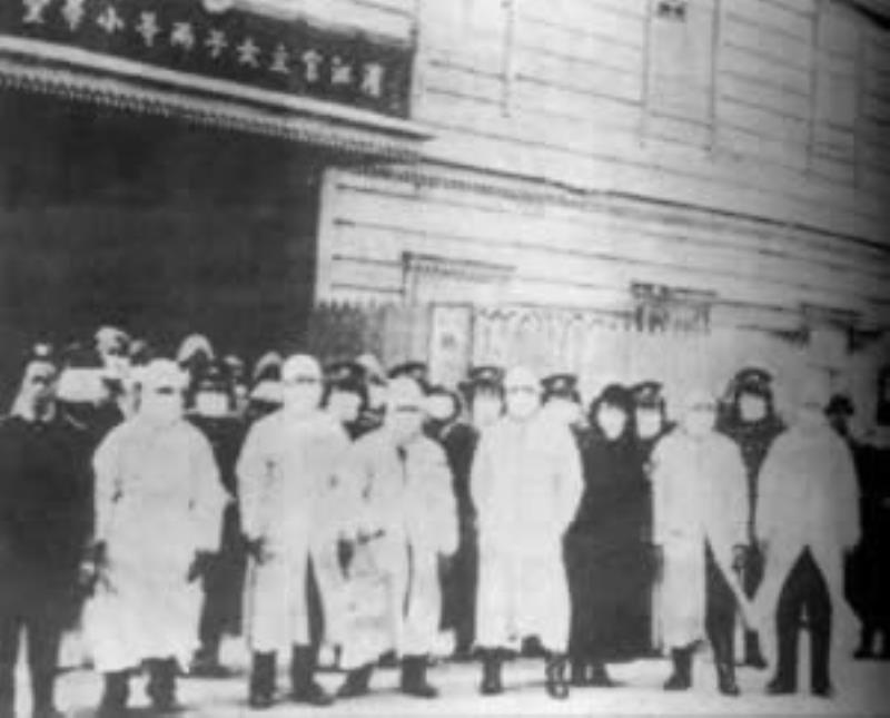 東三省發(fā)生鼠疫