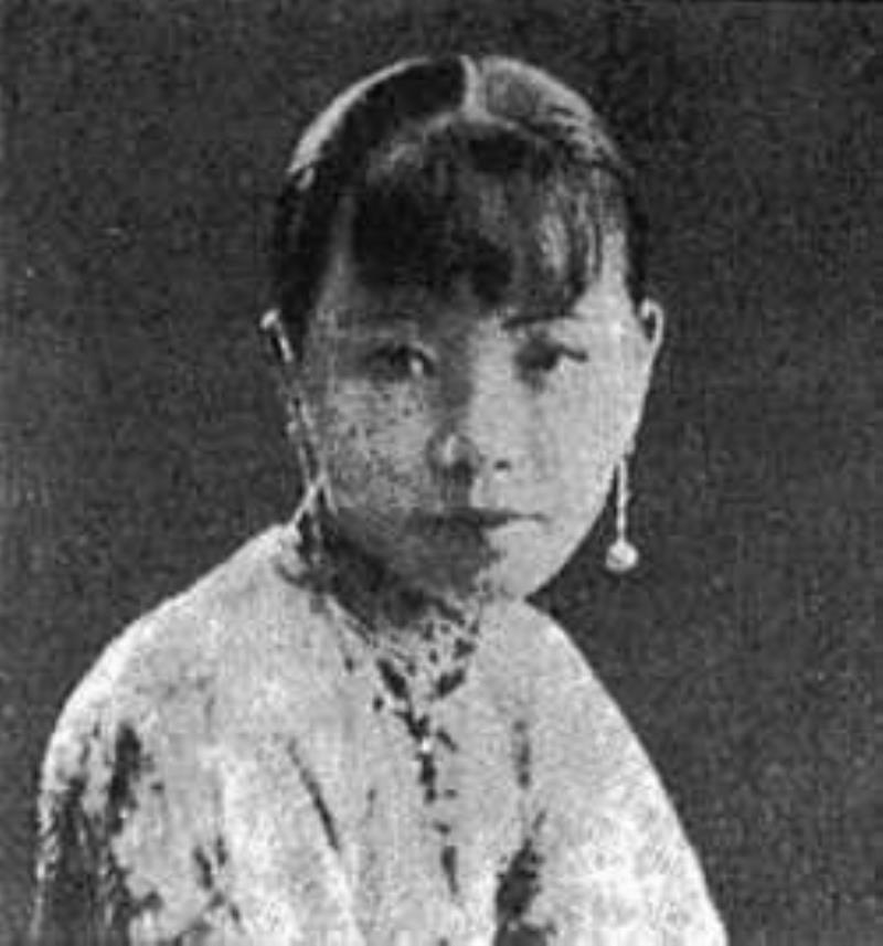 中國出現(xiàn)第一位電影女演員