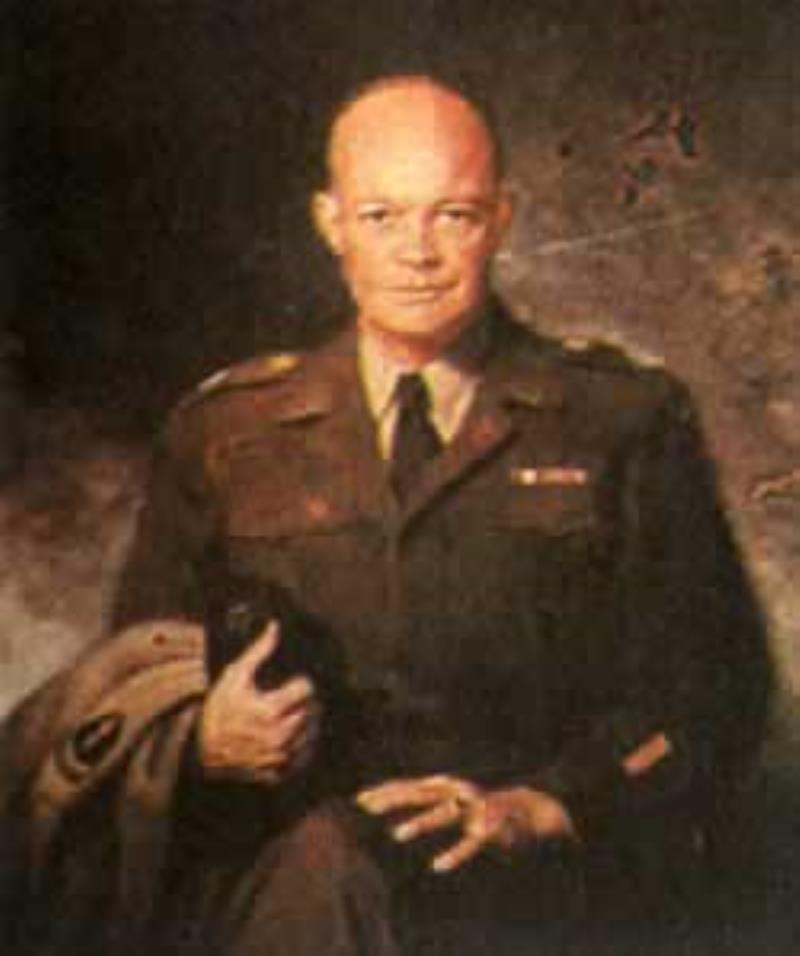美國的艾森豪威爾將軍被任命為盟軍總司令