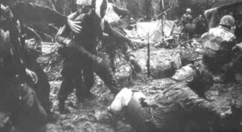 越戰(zhàn)美軍周傷亡數(shù)字達到最高點