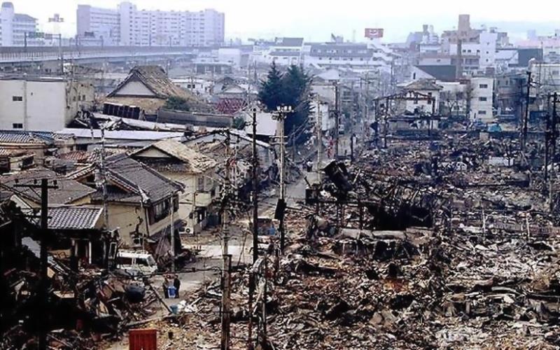 日本阪神發(fā)生大地震