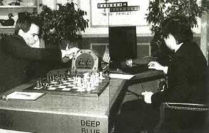 首次國際象棋人機(jī)大戰(zhàn)落下帷幕：人勝深藍(lán)