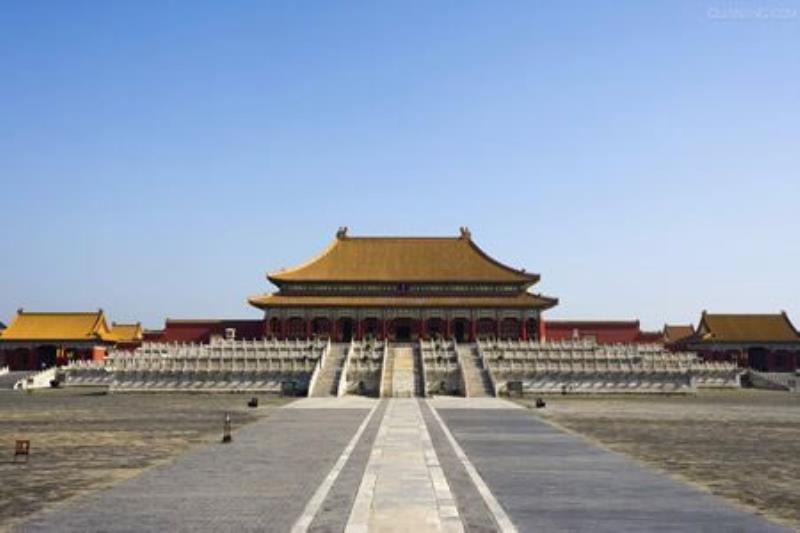 北京故宮太和殿（俗稱金鑾殿）再次改建竣工