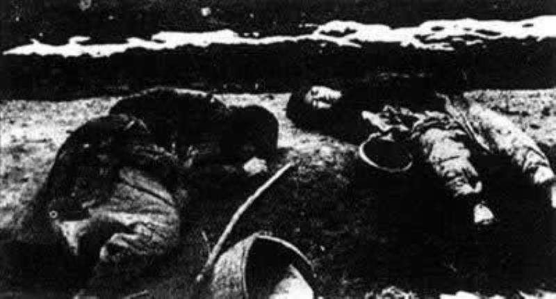 中國北方發(fā)生饑荒一萬多兒童餓死