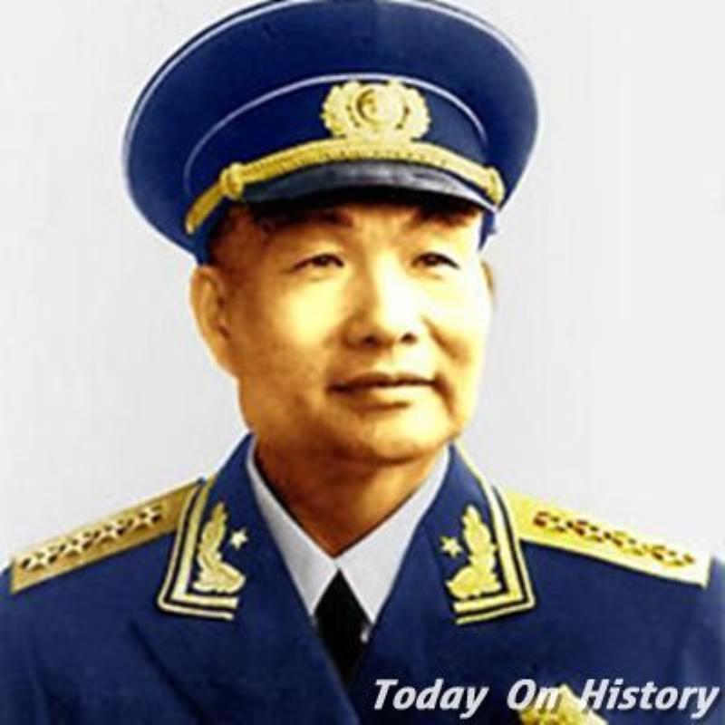 蕭勁光大將逝世
