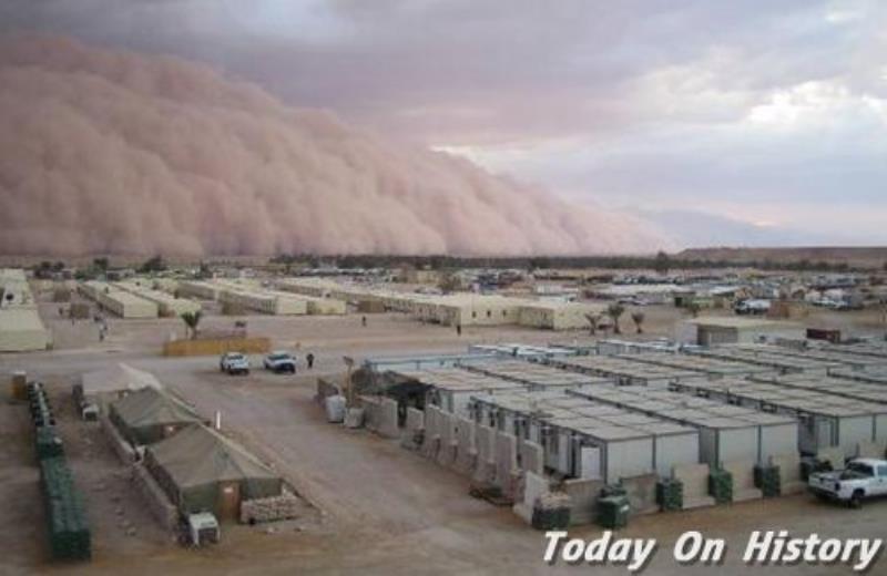 甘肅、內(nèi)蒙古、寧夏發(fā)生特大黑風(fēng)暴造成85人死亡