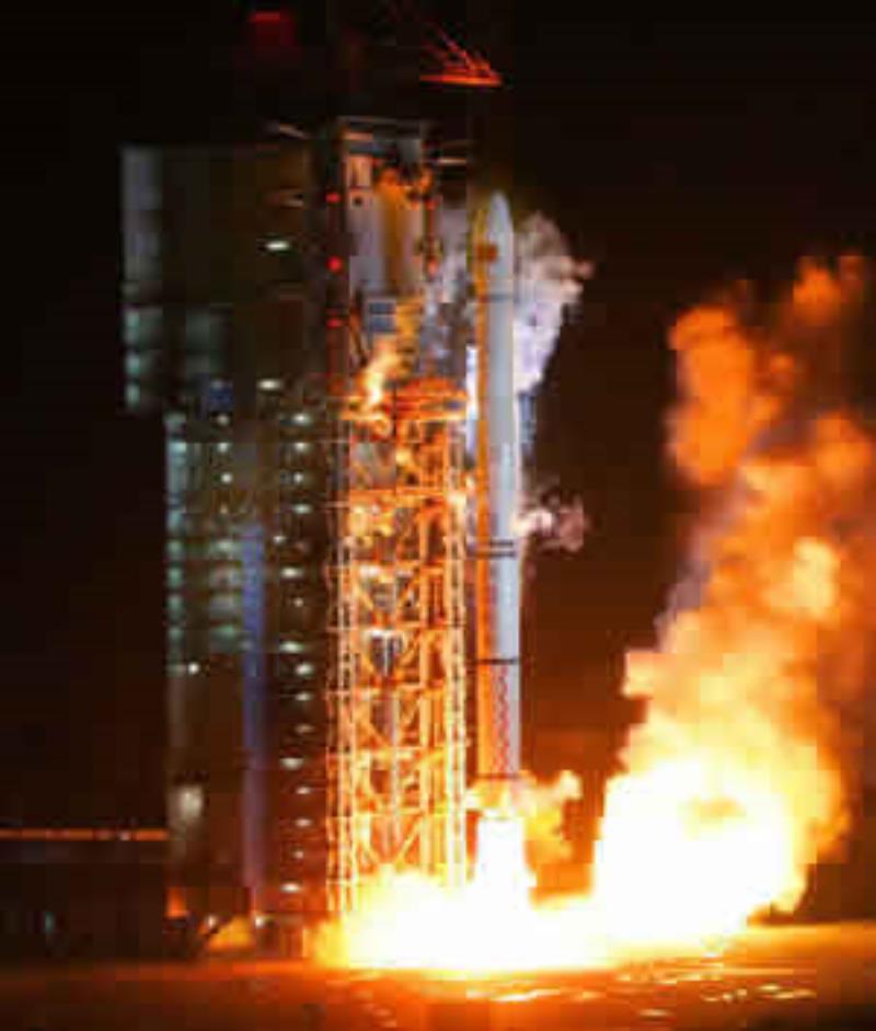 長(zhǎng)征三號(hào)甲運(yùn)載火箭將一顆北斗導(dǎo)航衛(wèi)星送入太空