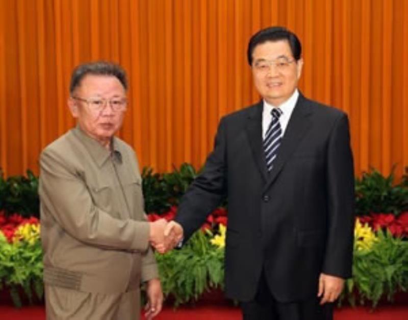 朝鮮勞動(dòng)黨總書記金正日對(duì)我國(guó)進(jìn)行非正式訪問(wèn)
