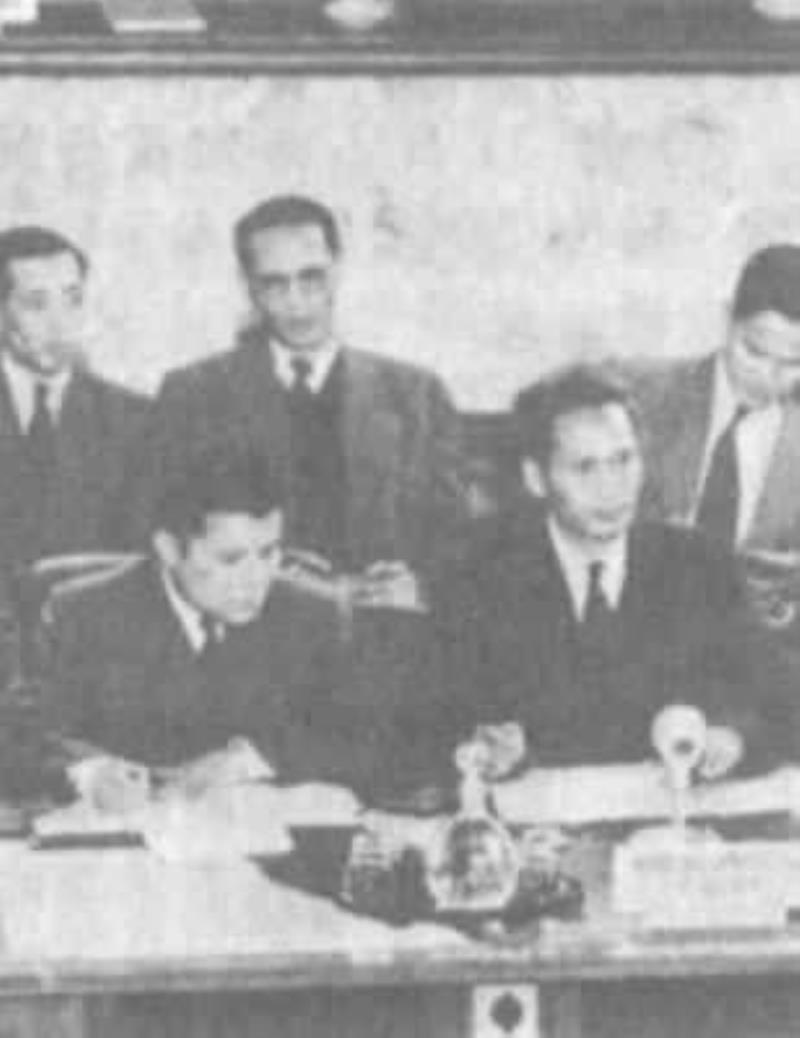關(guān)于印度支那問(wèn)題的日內(nèi)瓦協(xié)議簽訂