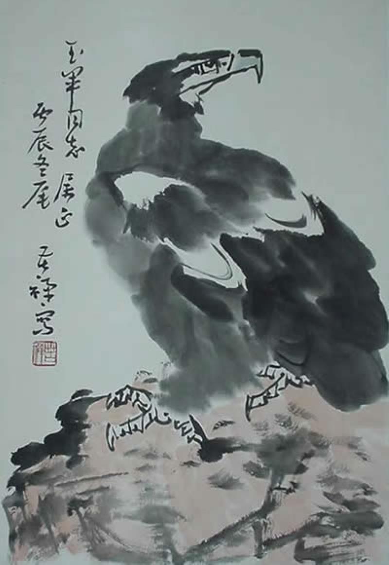 畫家李苦禪逝世