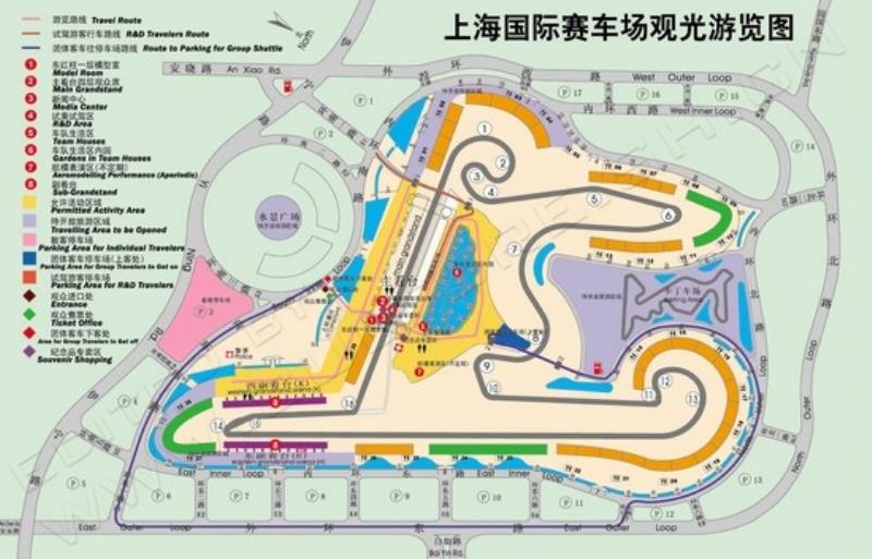 上海F1賽道建成