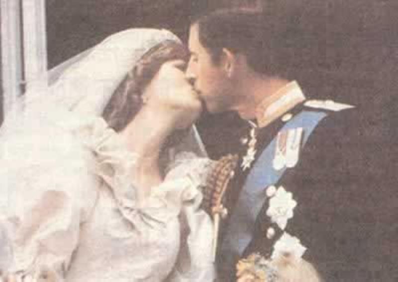 威爾士親王與黛安娜舉行婚禮