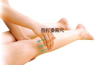 腓腸肌痙攣(腿抽筋)刮痧