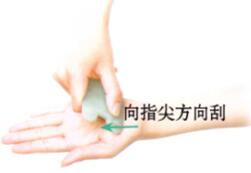 眉眼間皺紋刮痧